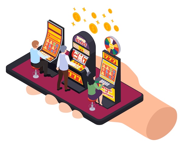 Игровые автоматы на экранах смартфонов